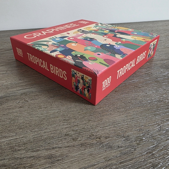 Tropical Birds - 1000 Piece Jigsaw Puzzle - Picture 4 of 4